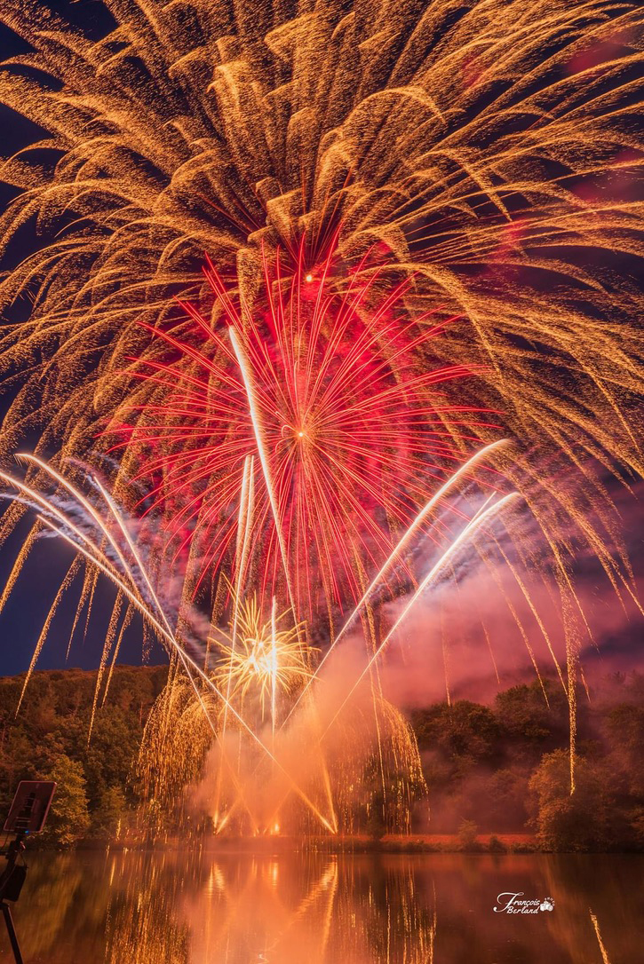 Des pros du feu et de la fête ! Toro de fuego !